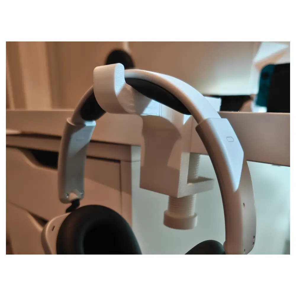 Desktop Headphone Stand Phone Holder Lazy Earbuds Holder Stable Support Desk Mount Phone Stand Adjustable
