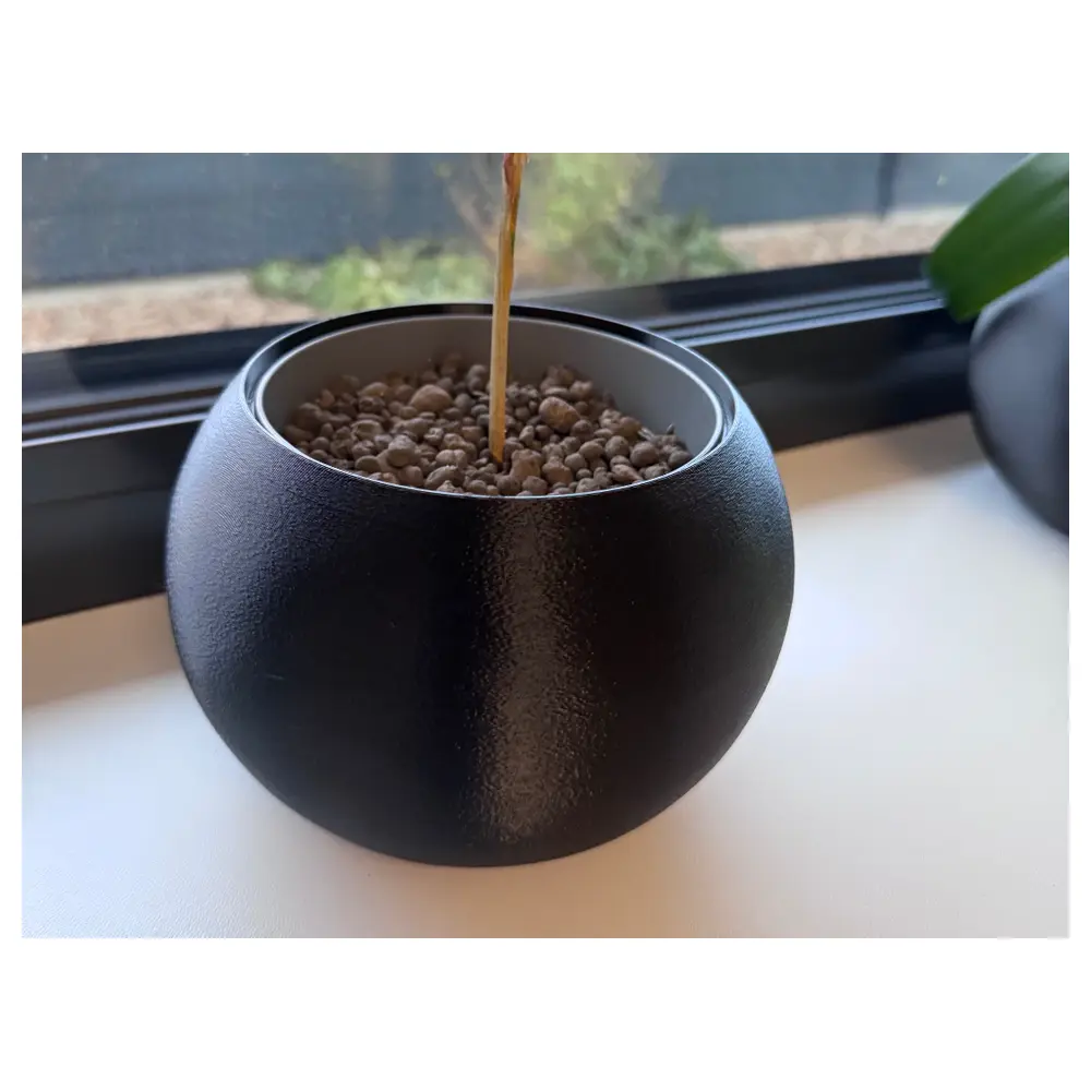 Furry Planter Decorative Pot Plant Holder Indoor Flowers Garden Decor Green Plants