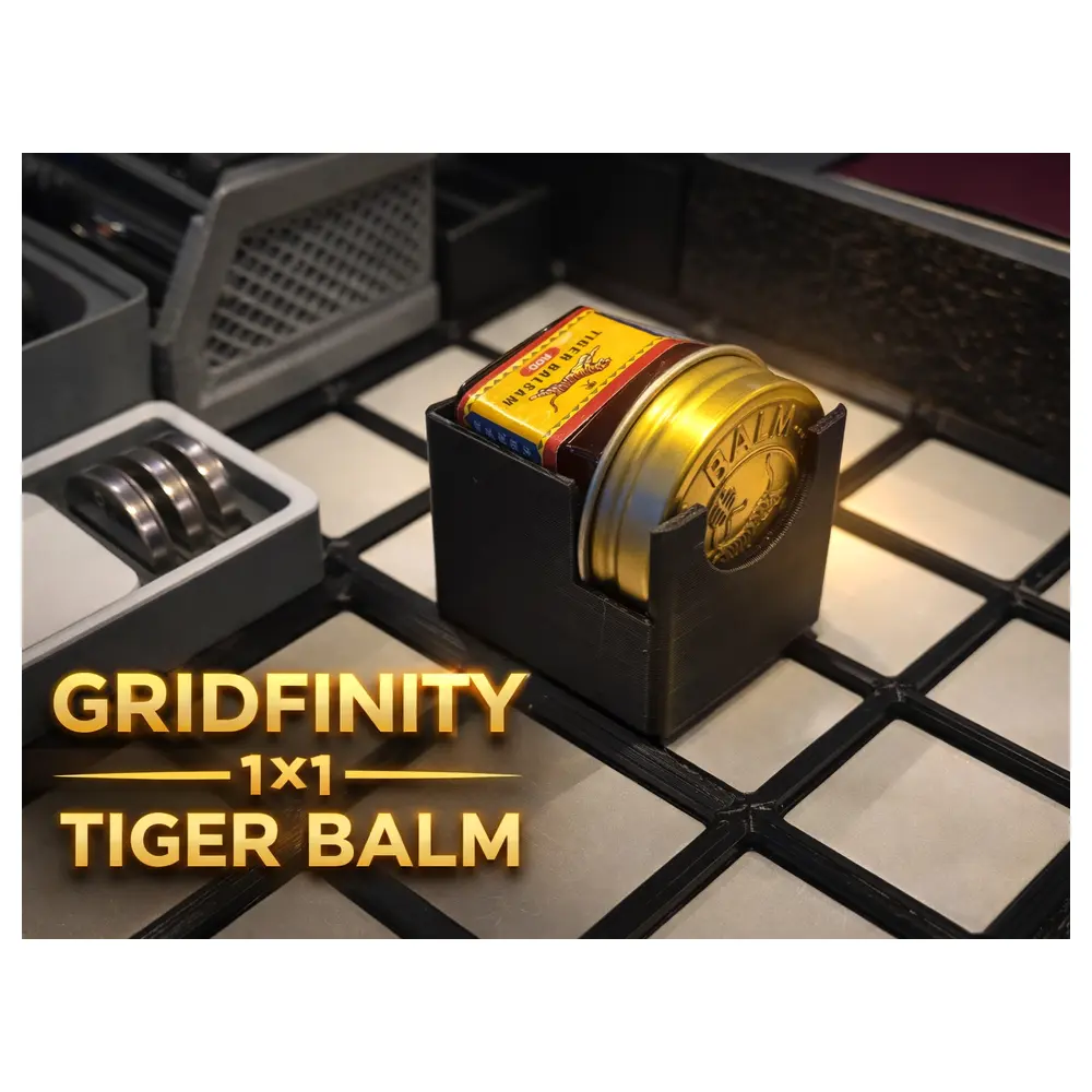 Tiger Valyou Shelf 1x1 Gridfinity Storage Solutions Organizer Parts Accessories Shelf