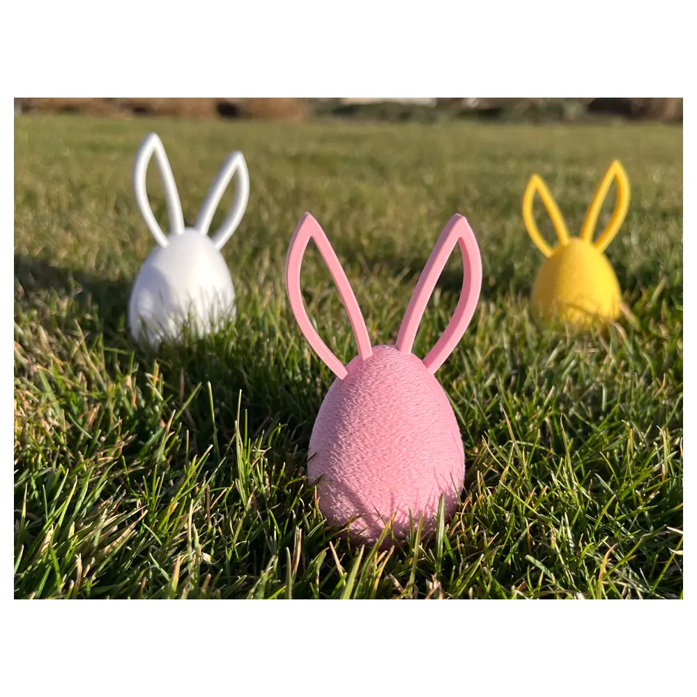 Easter Egg Rabbit Ears Decor Festive Gift Creative Toy Rabbit Cute Decoration Fun Figure
