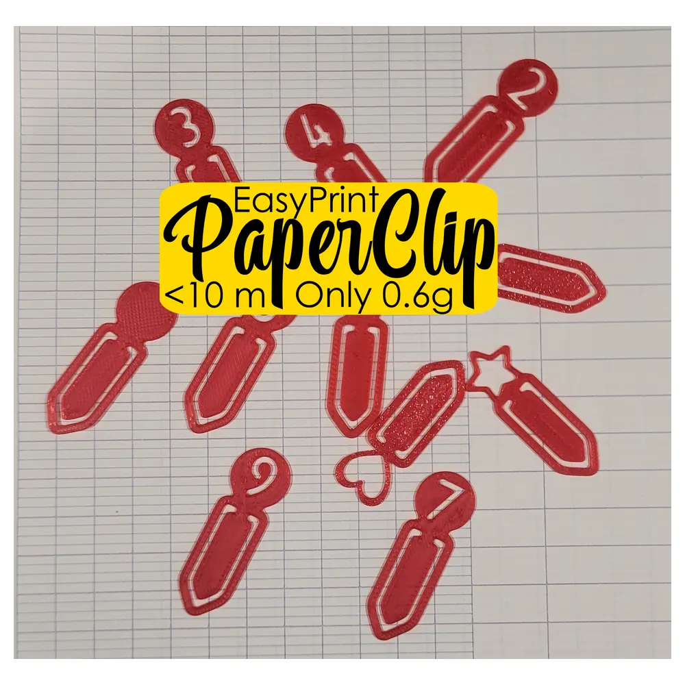 Easyprint Paperclip Bookmark Clip Bookmark Supplies Paper Bookmarks Memory Keepsake Stationery Accessories