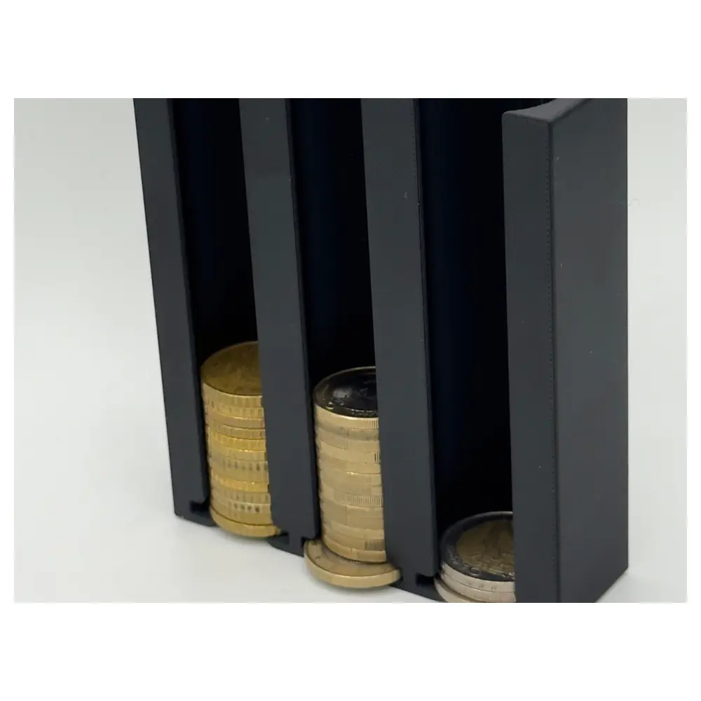 Coin Sorter Wall Mount Euro Collection Storage Organizer Automatic 2105 Parts