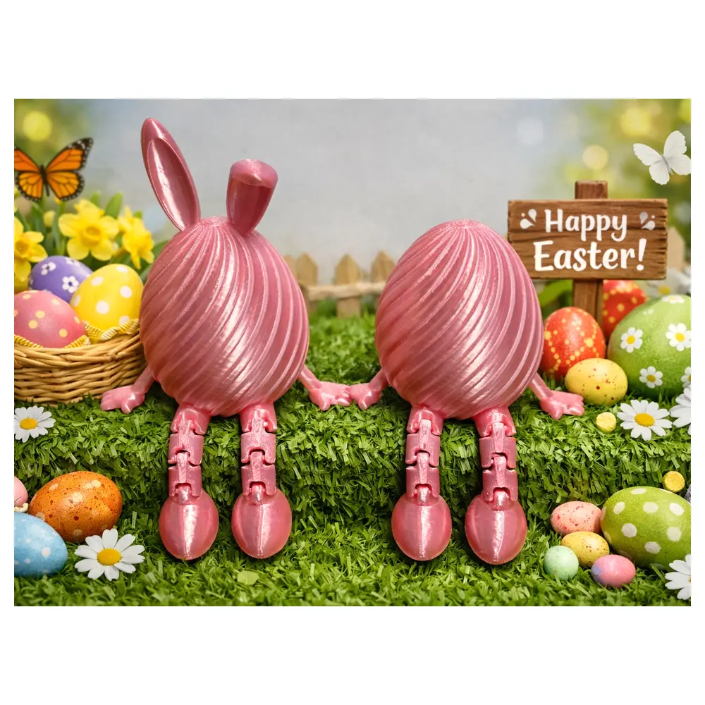 Articulated Easter Egg Toy v12 Puzzle Creative DIY Gift Rotating Joints Fun Kids Activity