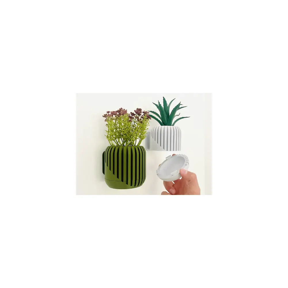 Wall Mounted Planters Self Watering System Hidden Tray Planters Potted Plants Greenery Succulents Plant Stands