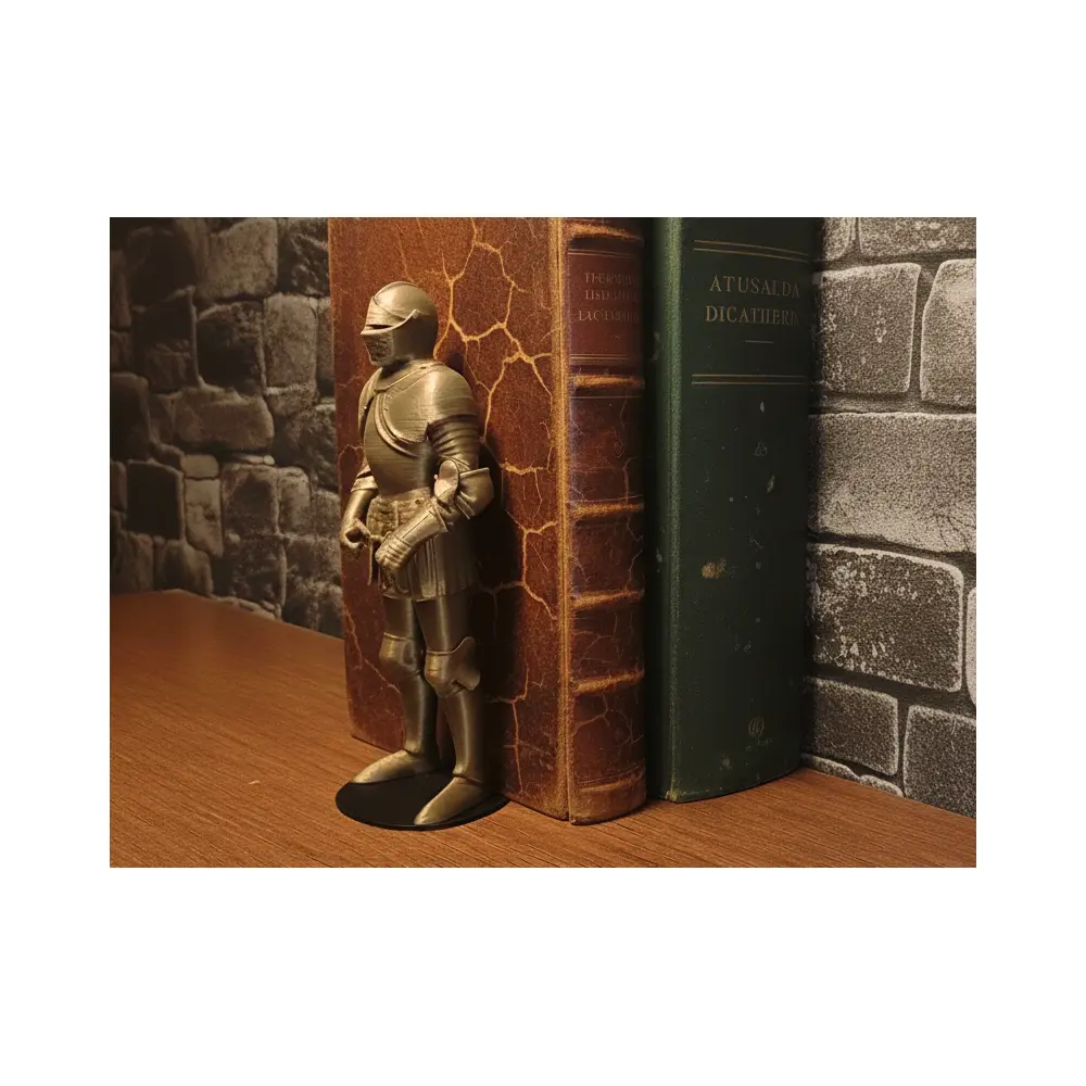 Medieval Armor Sentinel Knight Book Model Toy Figure Collectible Display