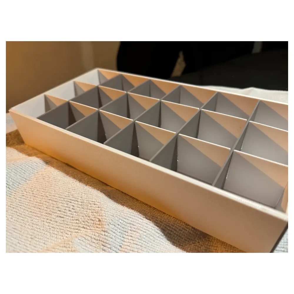 Divided Tray Box Shipping Box Cargo Packaging Box Express Packing Cargo Organization