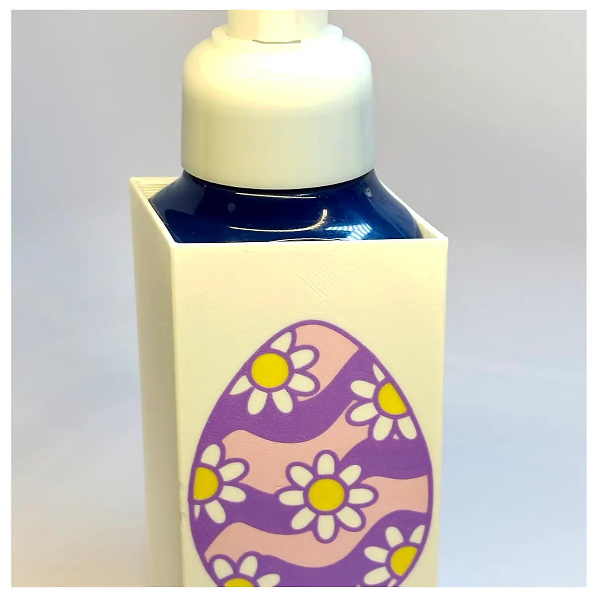 Easter Egg Bottle Sleeve Daisy Hand Soap Bottle Cap Decoration Holiday Gift Packaging Accessories Versatile