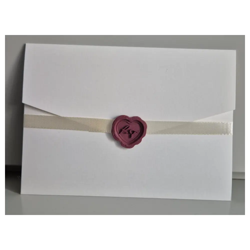 Shaped Wax Seal Romantic Gift Candle Holder Wedding Decor Forever Flowers Festival Gift
