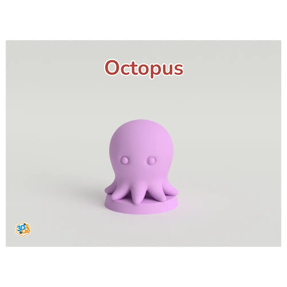 Octopus Toys Ocean Theme Kids Toys Creative Puzzle Toys Building Blocks Models Playful Figures