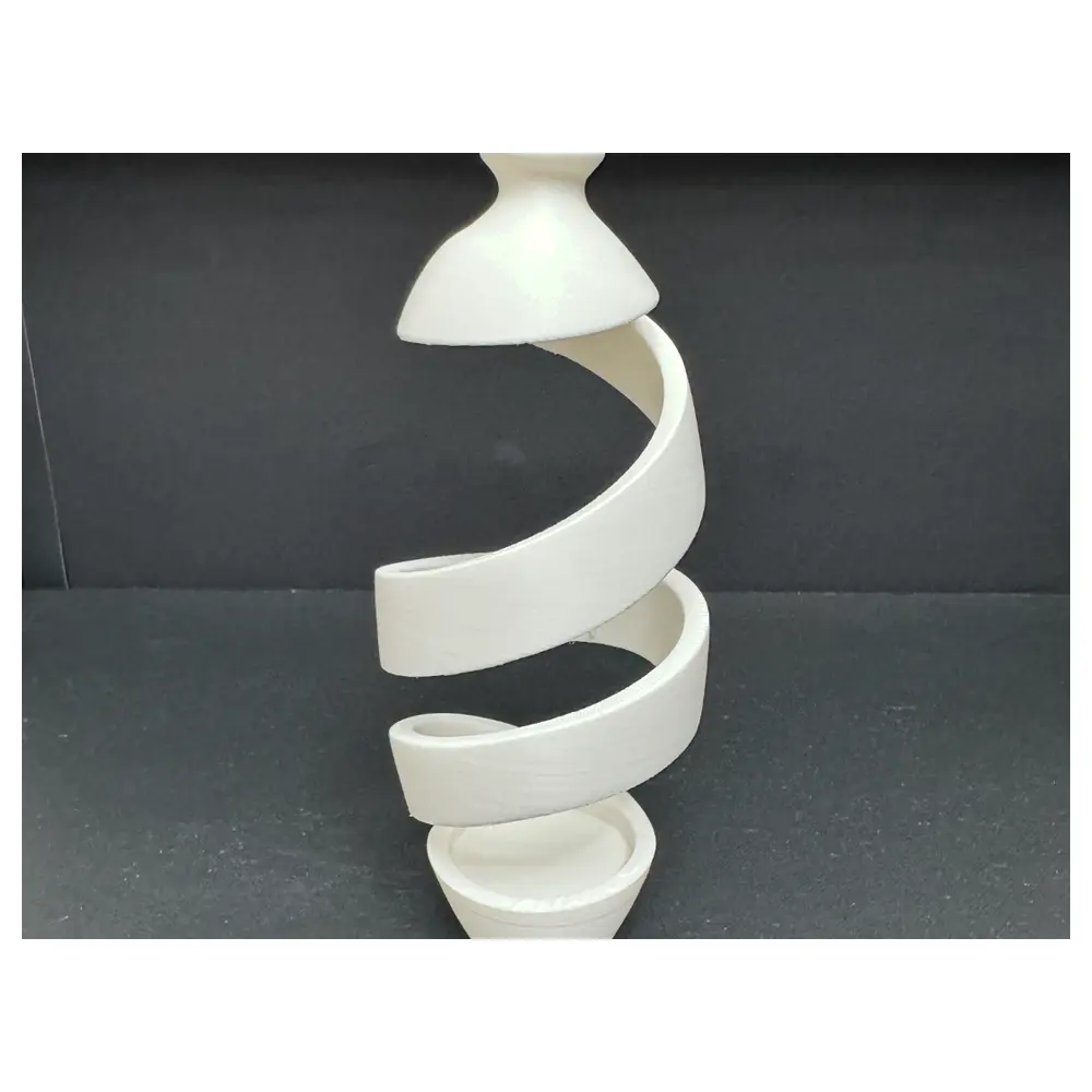 Spiral Vase Art Decoration Creative Gift Ceramic Vase Plant Stand Decorative Flowers