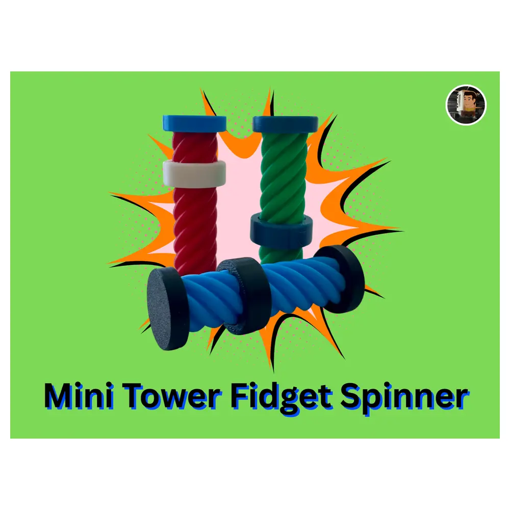Mini Gyroscope Stress Toy Rotating Puzzle Toy Fidget Toy Spin Toy Tower Fun