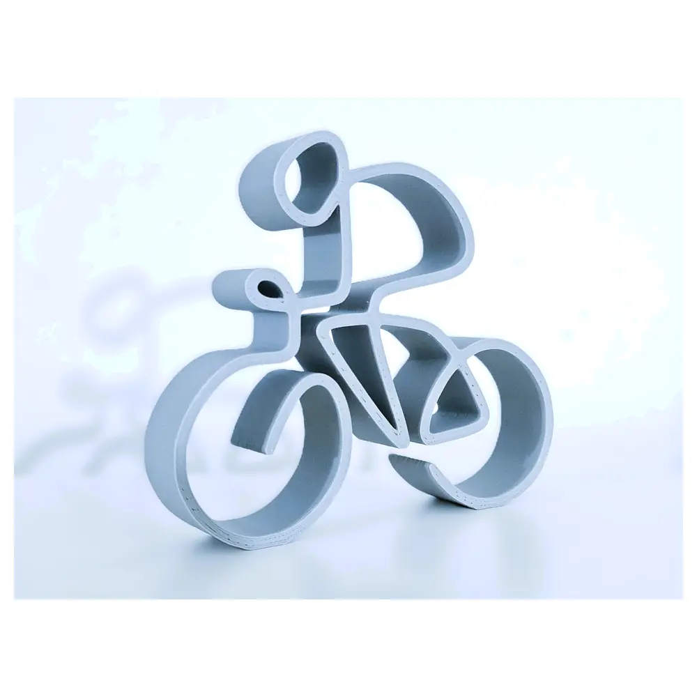 Bike Line Art Sculpture Creative Home Decor Modern Art Sculpture Figurine Art Collection