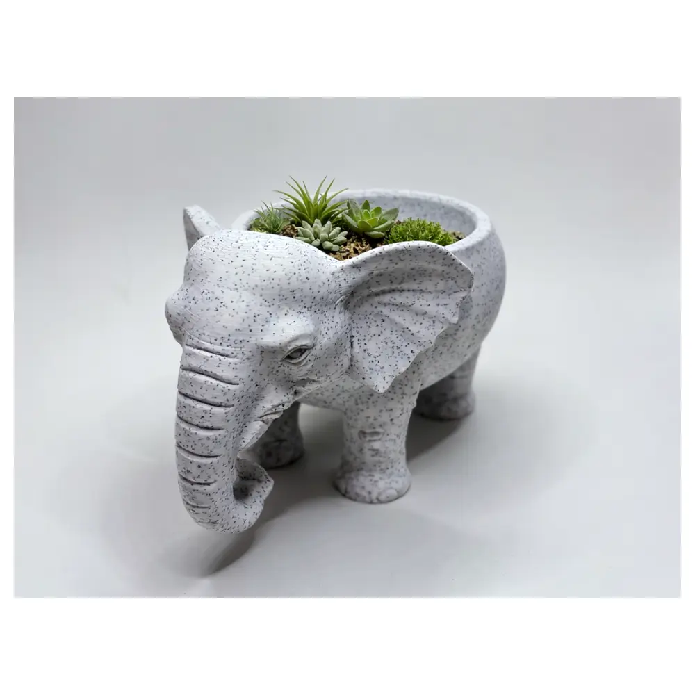 Elephant Little Plant Sanctuary Toys Pet Puzzle Learning Games Kids Toys Early Education