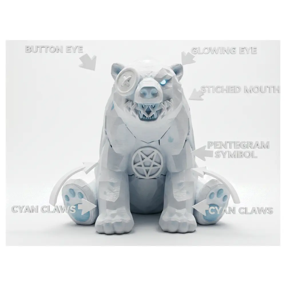 Polar Bear Toy Plush Bear Kids Toy Animal Toy Gift Wholesale