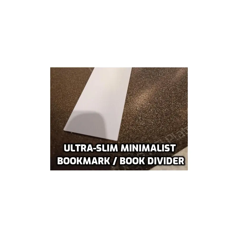 Thin Minimalist Bookmarks Page Dividers E reader Paper Book Page Slim Long Book Marker