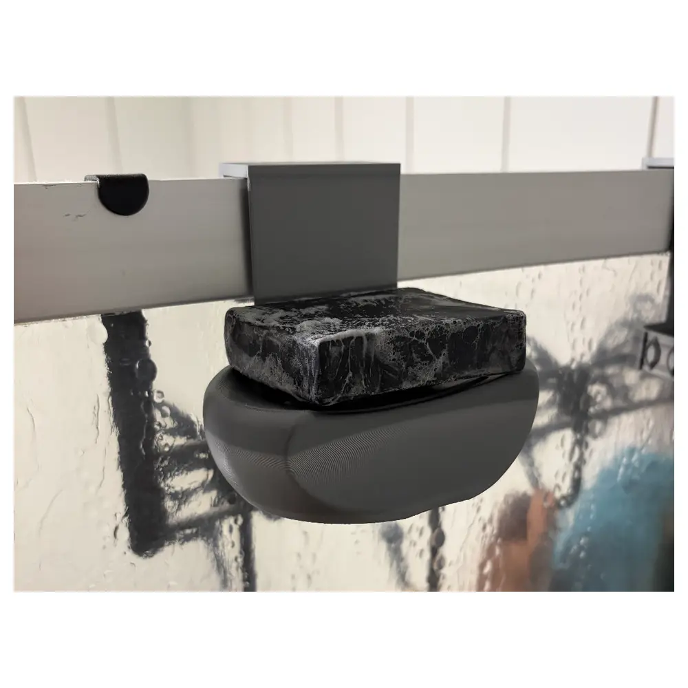 Shower Soap Box Organizer Removable Easy Use Bathroom Cleaning Soap Holder Multi Functional Storage
