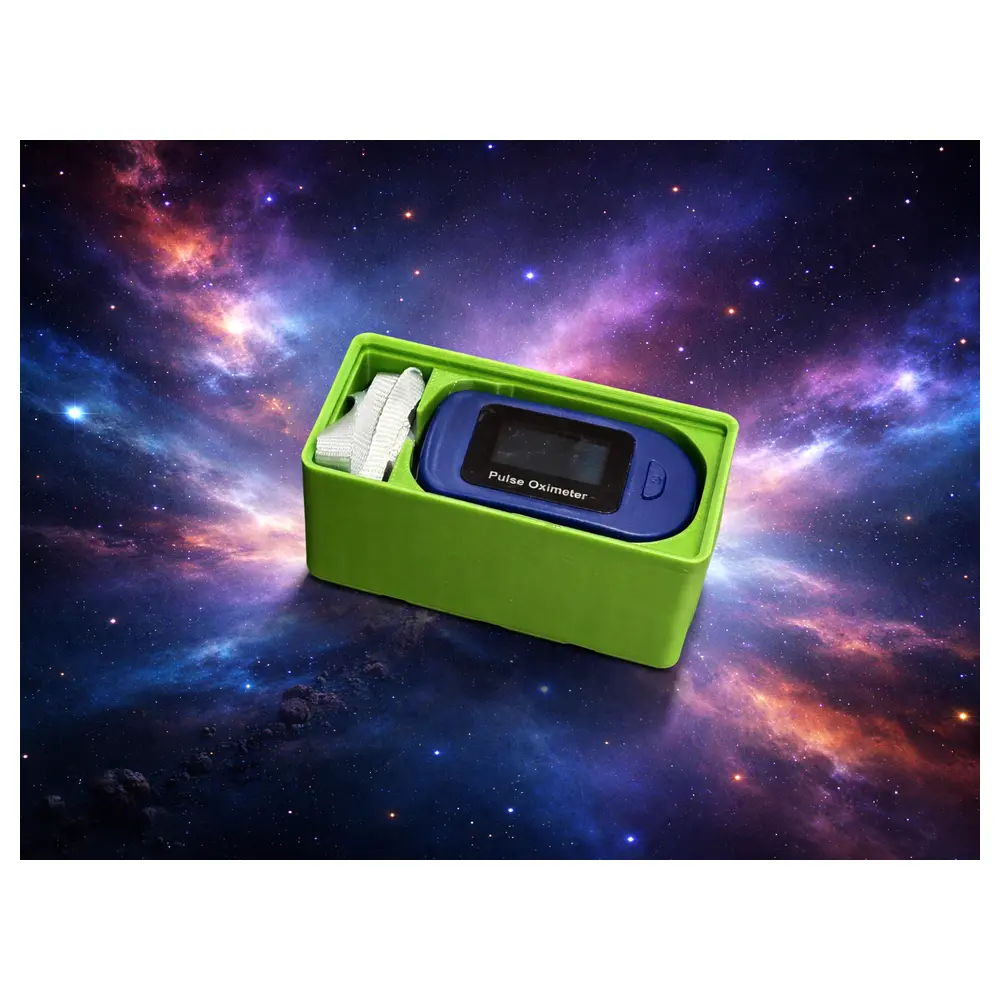 Pulse Oximeter Mount Gridfinity Adjustable Oxygen Saturation Support Measurement Accessories Oxygen Monitoring