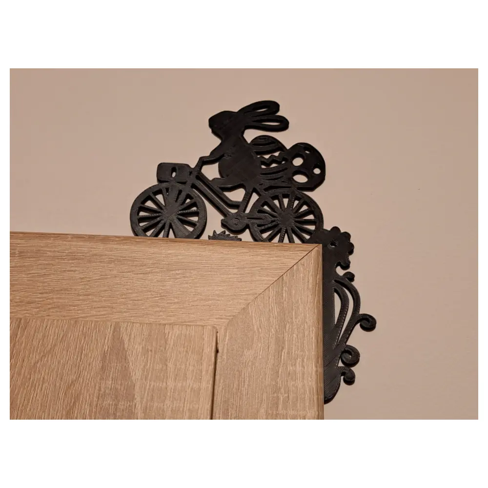 Easter Bunny Decoration Corner Pieces Festive Decor Easter Gifts 3 Volume Rabbit Shaped