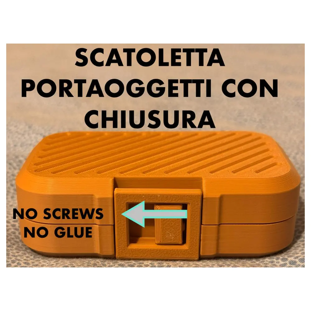3D Printed Small Box Screwless Mini Storage Box Box Creative Home Decor Parts Accessories