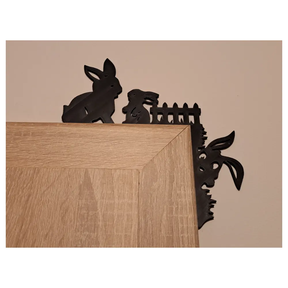 Easter Bunny Decor Corner Decorations Festive Decorations Spring Decorations Easter Bunny Decorations Holiday Decorations Party Decorations