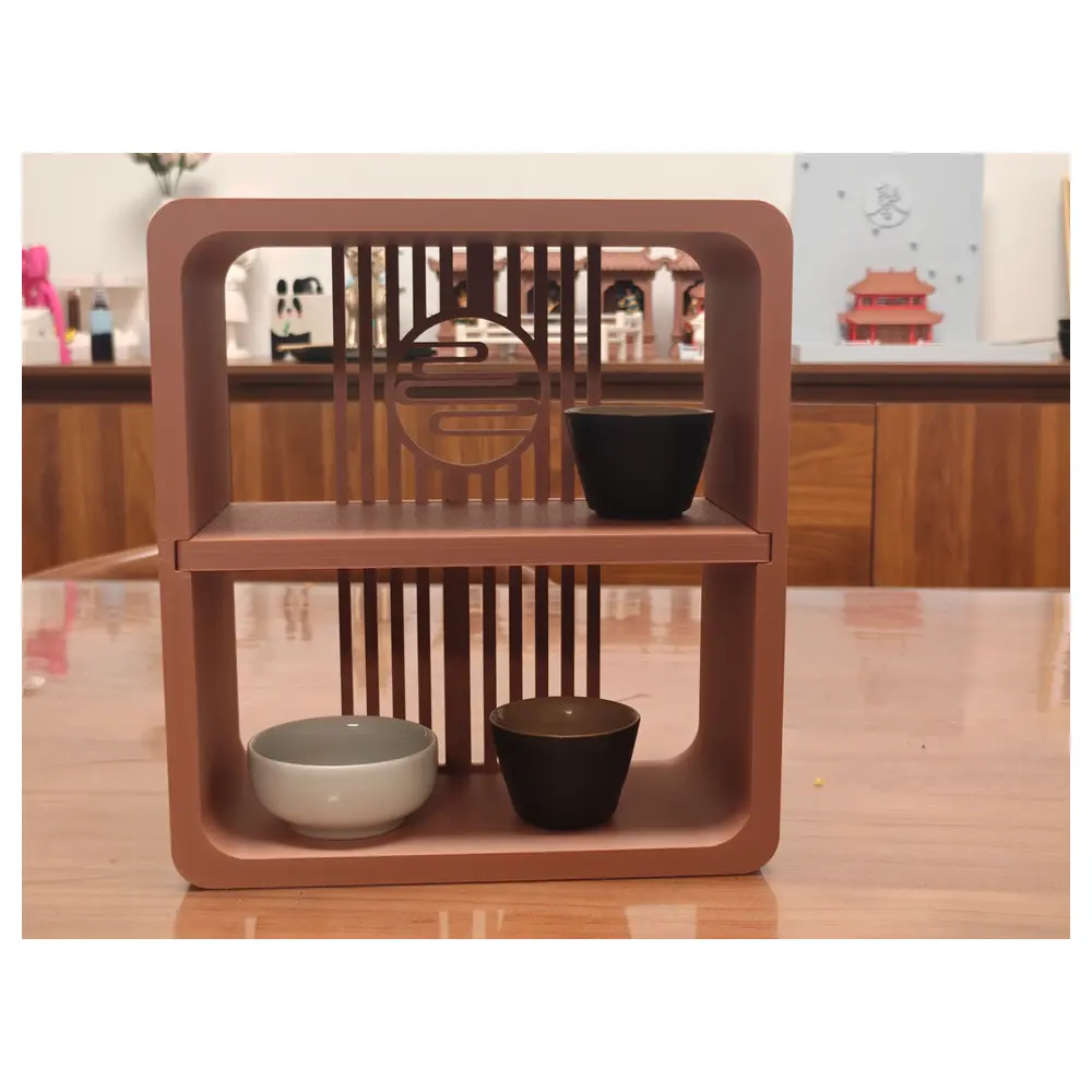Bo Gu Jia Tea Cup Shelf Ceramic Tea Cup Holder Display Decor Tea Set Collection European Modern Multi Functional