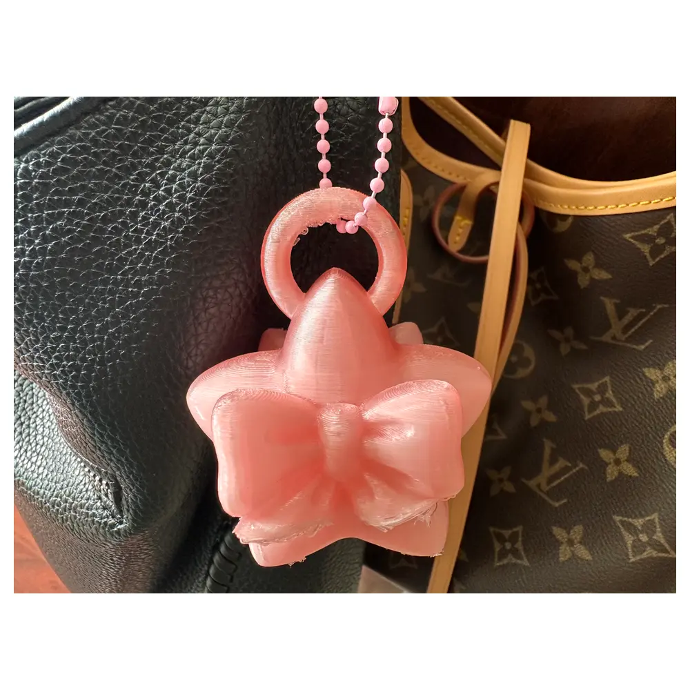 Lucky Star Bow Charm Jewelry Pendant Good Luck Charms Blessing Gift Decoration