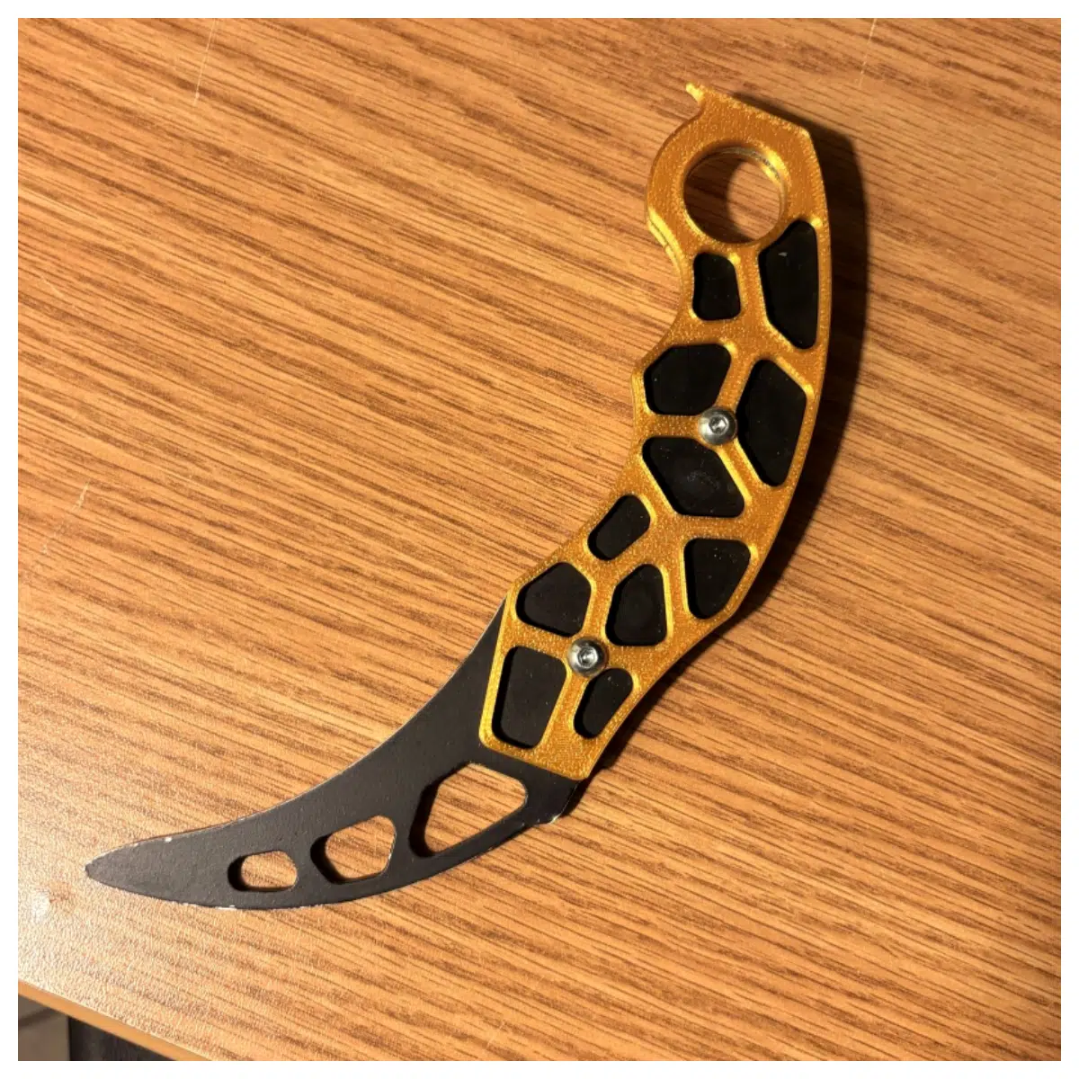 Full Dragon Bone Blunt Claw Model 3D Printed Laser Cut Martial Arts Props Cosplay Weapons Display Pieces