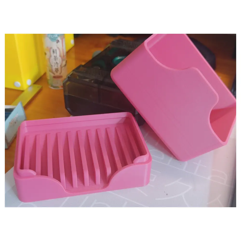 Lidded Soap Dish Cover Holder Container Kitchen Bathroom Storage Solutions Multi Functional