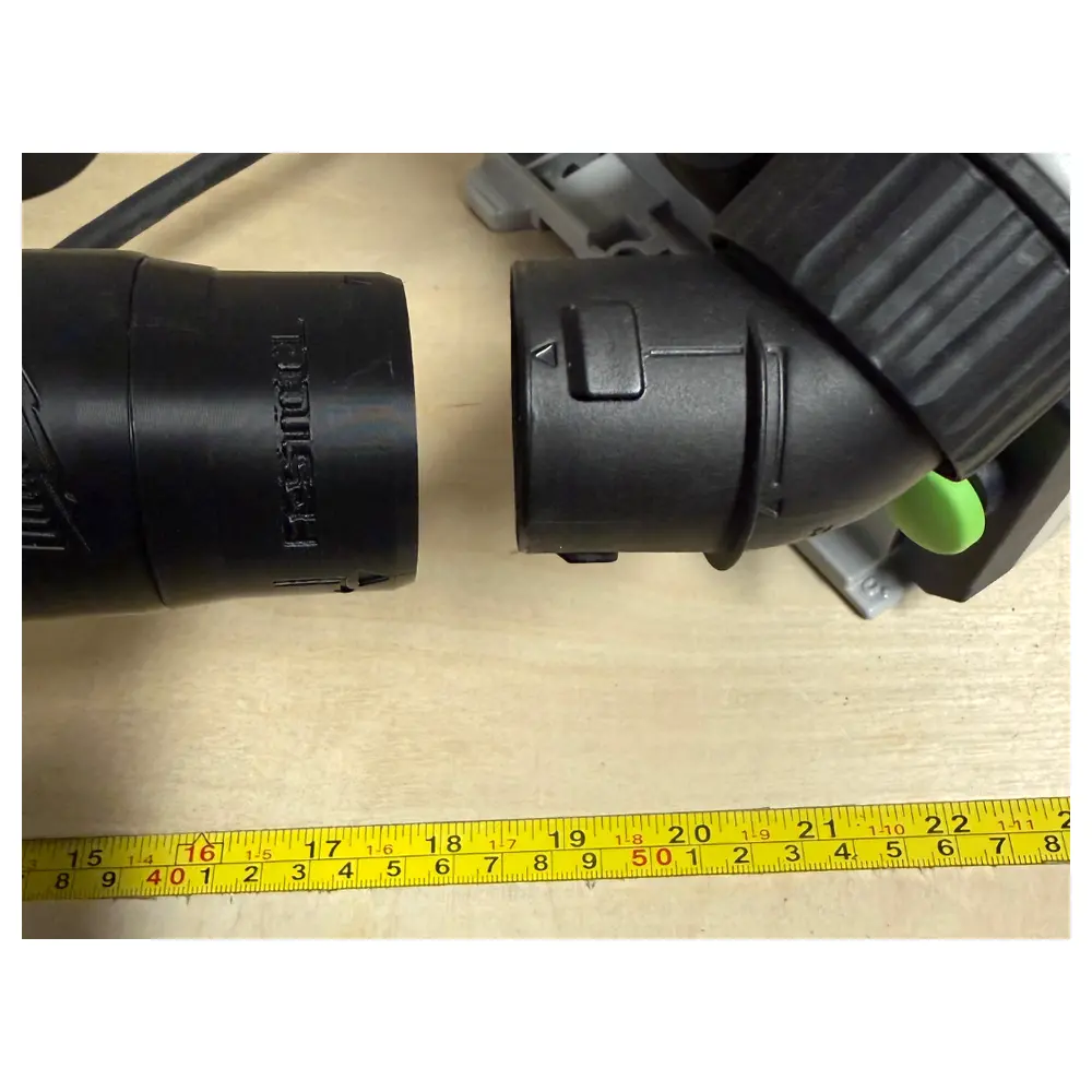 Festool Track Saw Port Adapter 1 78 Vacuum Head Universal Collection Attachment Track Saw Accessories