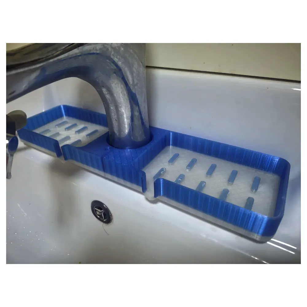 Hand Soap Dispenser Box Soap Holder Organizer Bathroom Storage Container Multi Purpose Simple Practical
