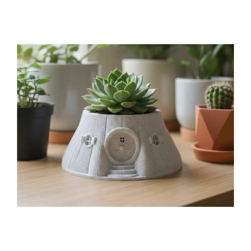 Style Planter Indoor Plants Flower Stand Garden Decor Terracotta Pot Universal Planter