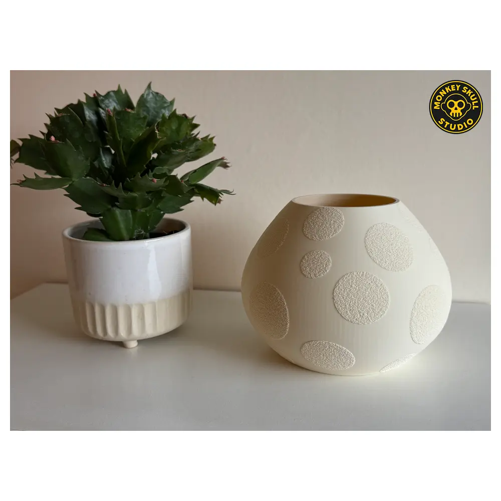 d Sphere Vase Hidden Seam Ceramic Flower Vase Decorative Art Home Decor Sphere Accent