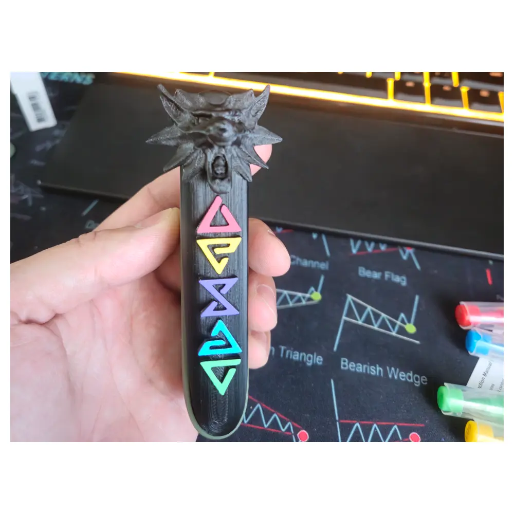 Fantasy Style Dual Panel Display Wizard Style Screen Gaming Display Electronic Display Desktop Display Replacement Parts