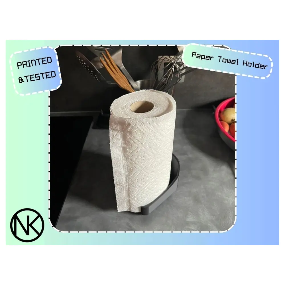 Paper Towel Holder Stand Dispenser Tissue Roll Holder Kitchen Bathroom Storage Parts Repair