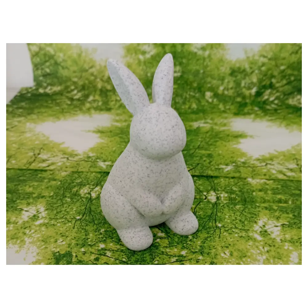 Minimalist Bunny Toy Miniature Easter Decoration Gift Fun Puzzle Toys