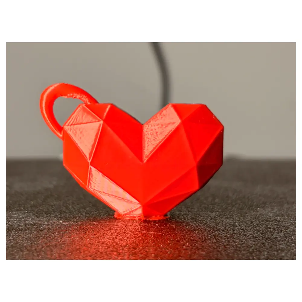 Low Poly Keychain 3D Printed Geometric Model Decoration Creative Gift Keychains Accessories