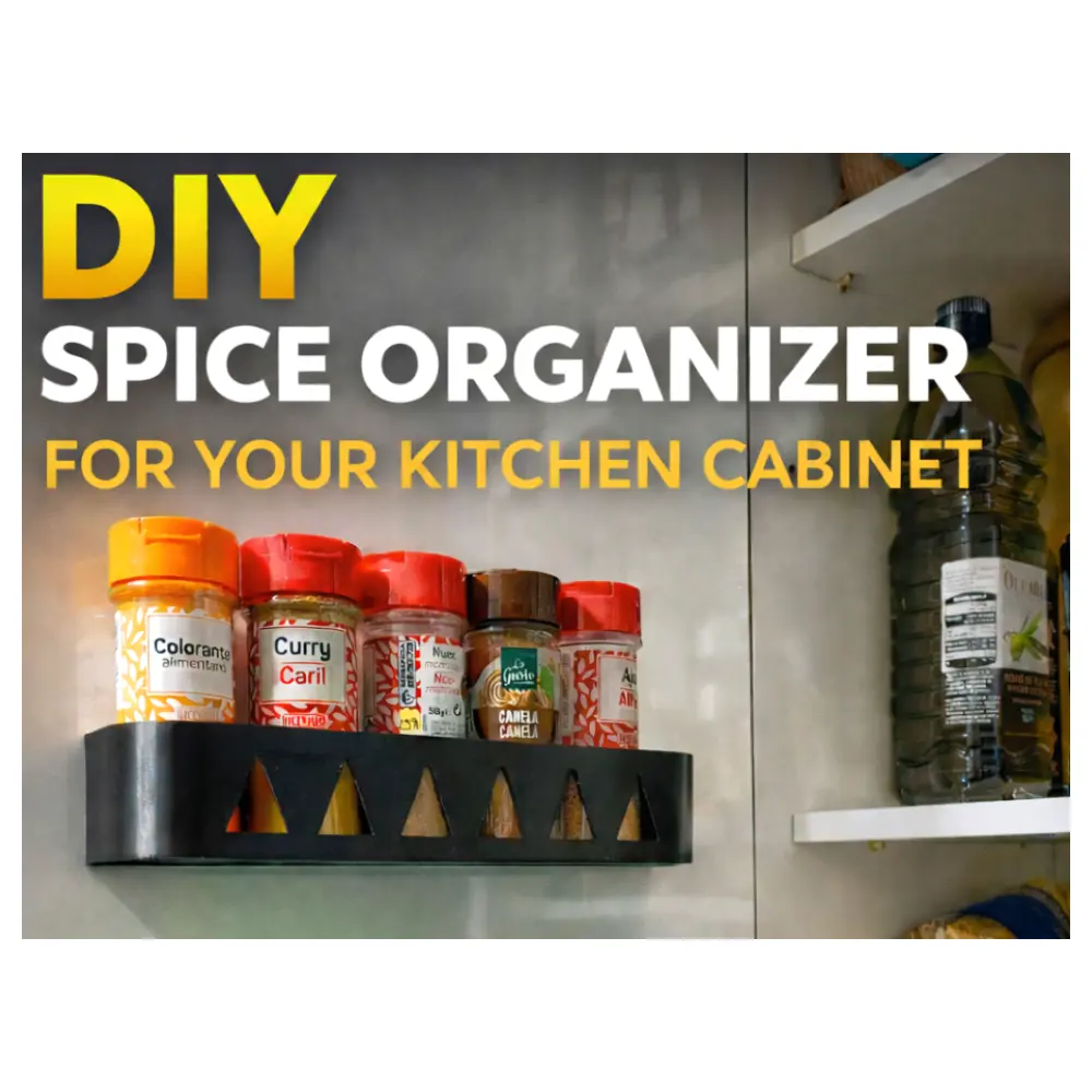 Cabinet Spice Rack Kitchen Spice Organizer Spice Jar Storage Container Spice Holder Spice Storage Solutions