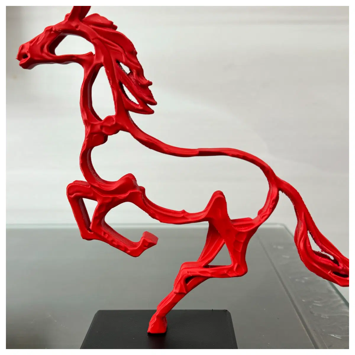 horse cutout decoration lucky success office desk ornament graduation promotion business opening