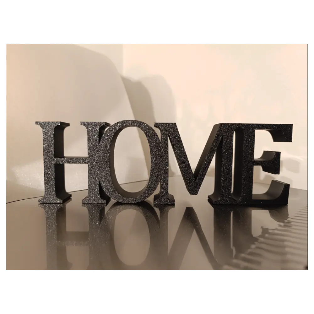 Custom 3D Letter Signs Home Decor Letter Panels Wall Stickers Decorative Letters Alphabet Decoration Home Accessories