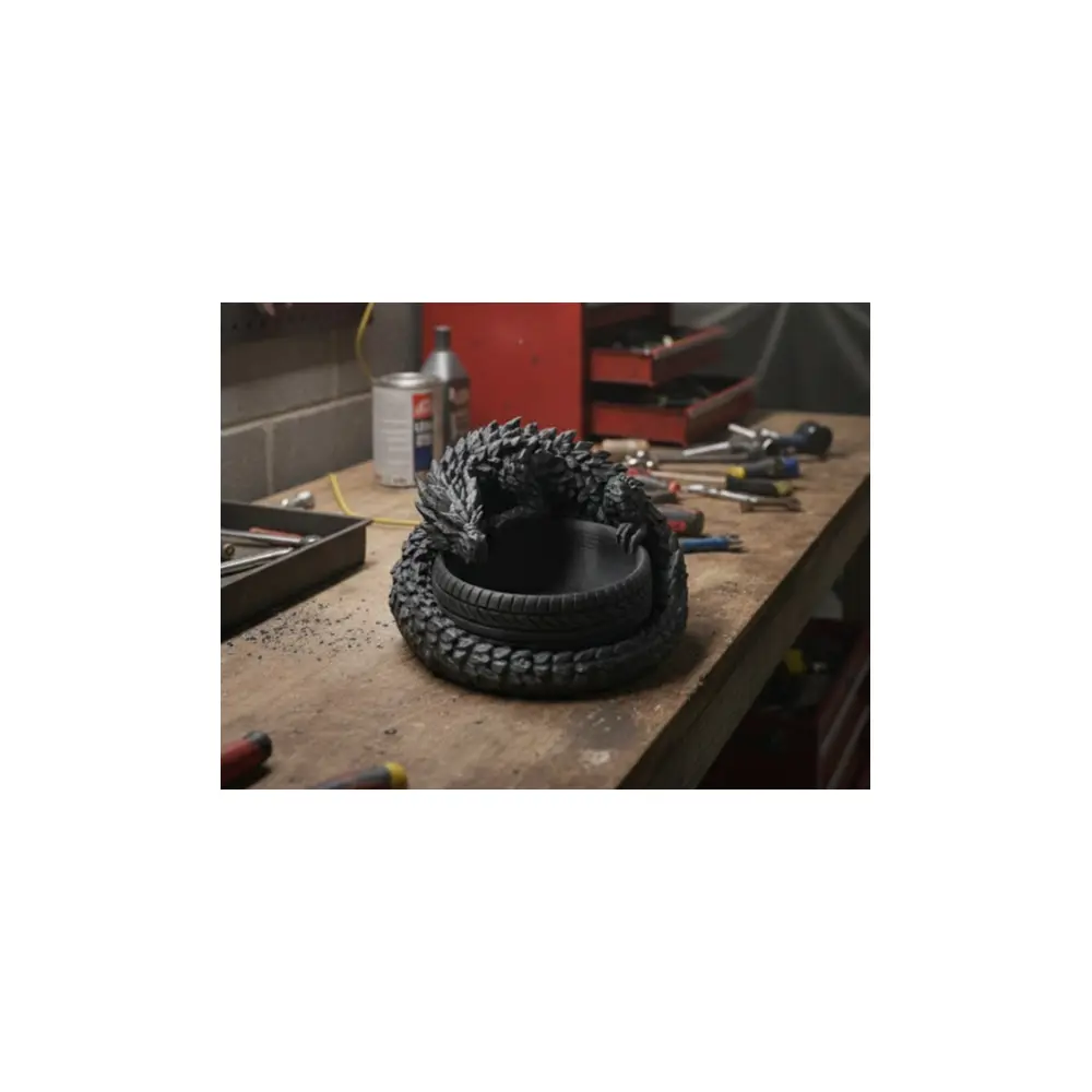 Garage Storage Tray Dragon Shape Organizer Car Parts Storage Shelves Universal Decoration