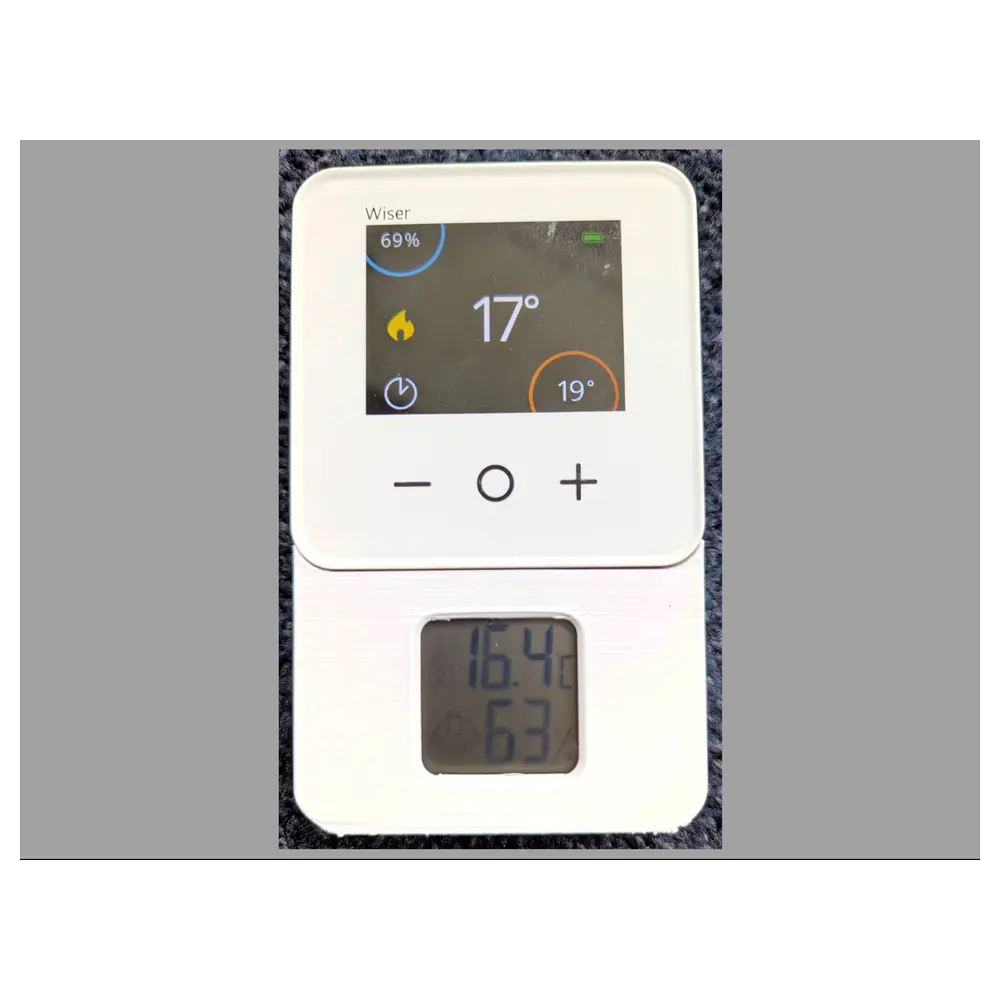 Smart Thermostat Mounting Bracket Home Automation Accessory Thermostat Fixings Compatible with Drayton Wiser Smart Home
