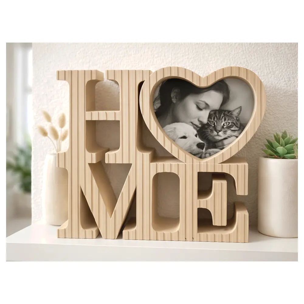 Photo Frame Creative Decoration Wall Hanging Display Memory Keepsake Multi functional Home Frame