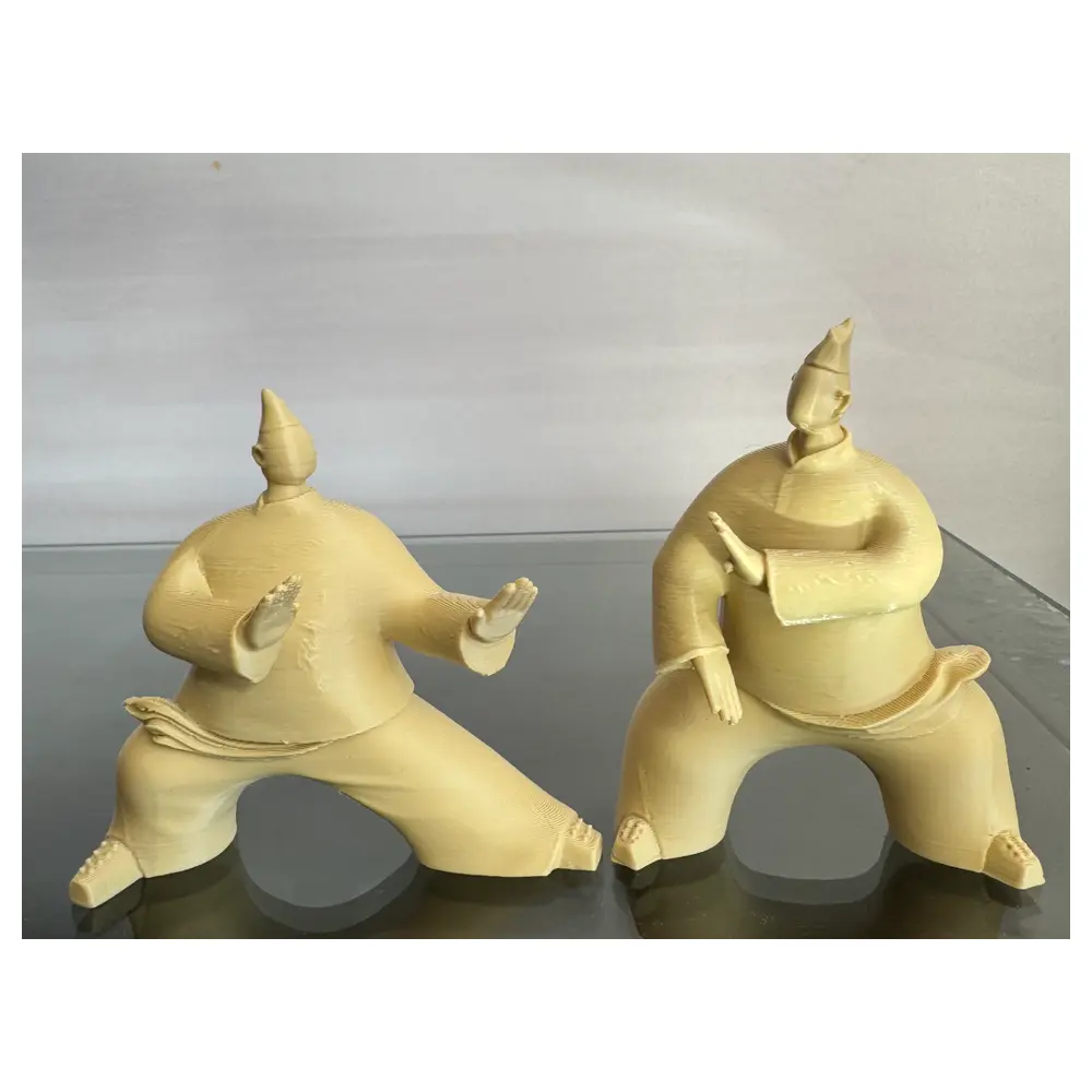 Dual Sumo Wrestler Figurine Set Wrestling Match Toy Figures Competition Sports Fun Gift Roleplay