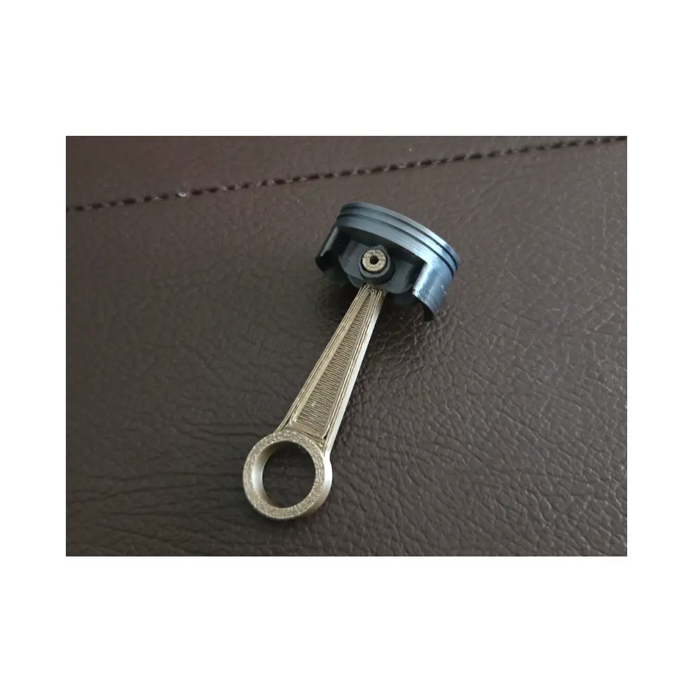 Piston Keychain Automotive Parts Mechanical Keychain Sports Keychain Souvenir Keychains Keychains
