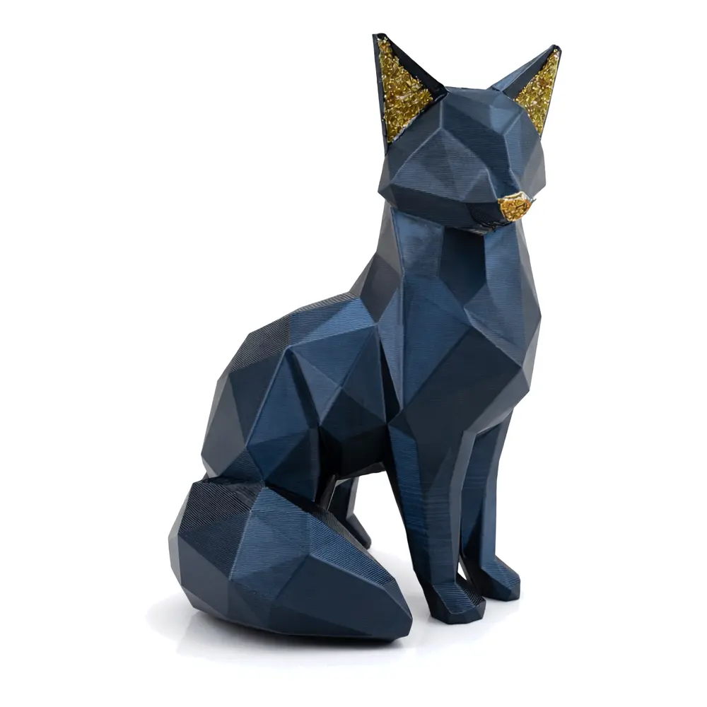 Low Poly Fox Model 3D Render Game Character Animation Modeling Download