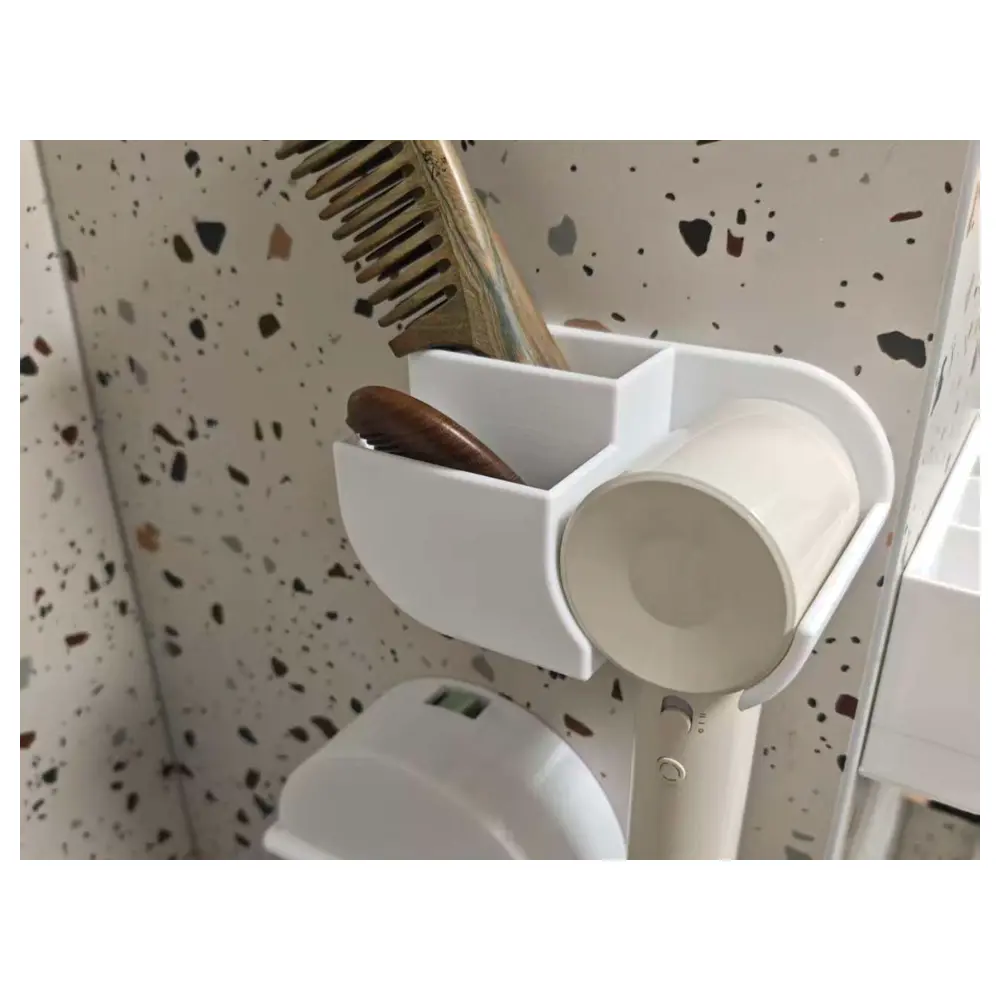 Leifen Hair Dryer Holder Stand Dryer Storage Phone Stand Lazy Gadget Phone Holder Dryer Accessories