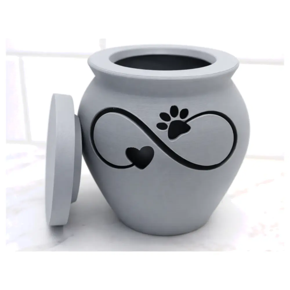 Pet Cremation Urns Design Memorial Ashes Container Pet Remembrance Keepsake Memory