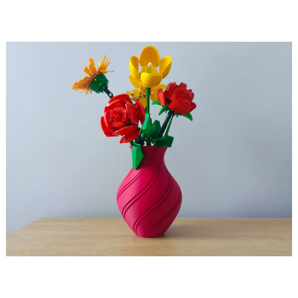 Spiral Vase Rotating Vase Decorative Object Creative Gift Arrangement Art Piece Purchase Wholesale