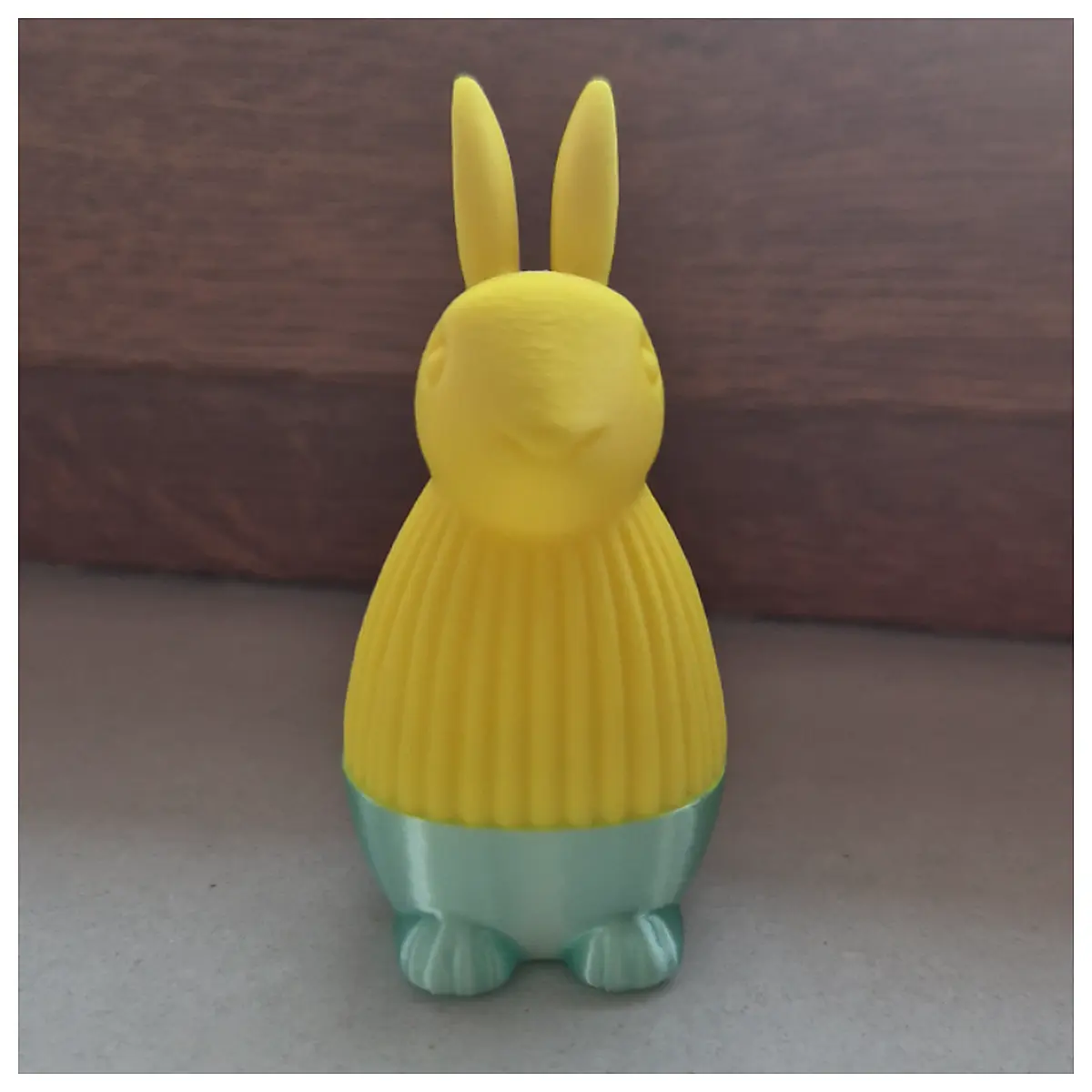 Easter Bunny Decoration Dual Festive Decor Creative Ornament Easter Decor Holiday Decoration