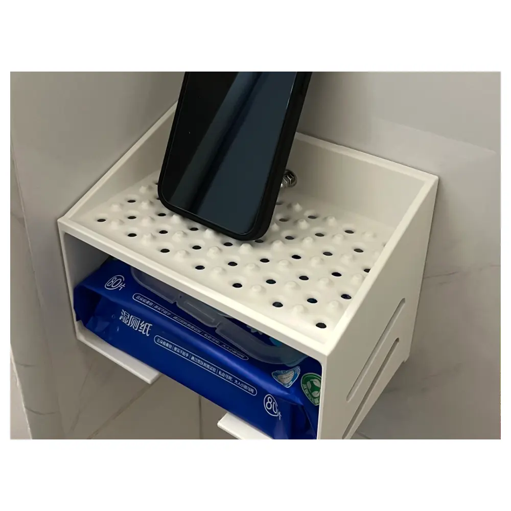 Mobile Phone Holder Wet Toilet Paper Box Holder Toilet Paper Stand Bathroom Accessories Tissue Box